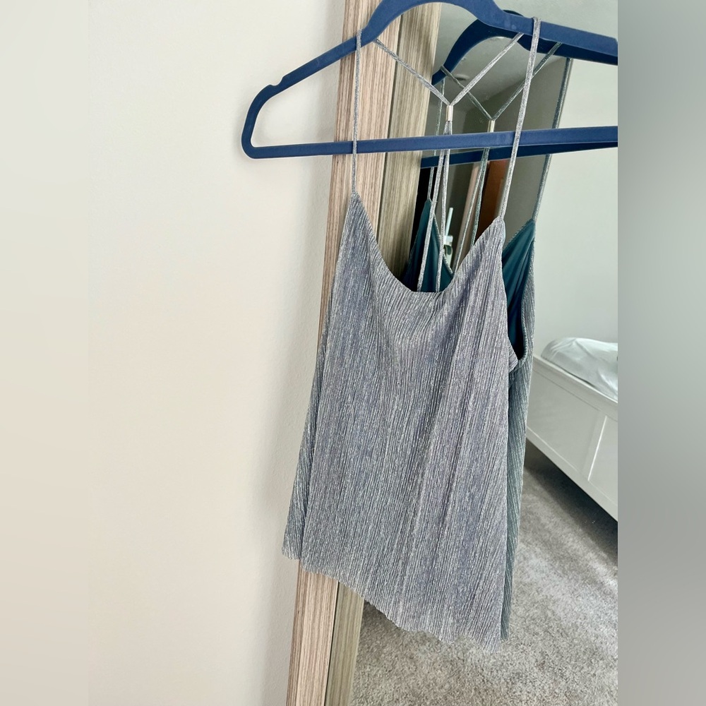 Express Sparkly Tank Top